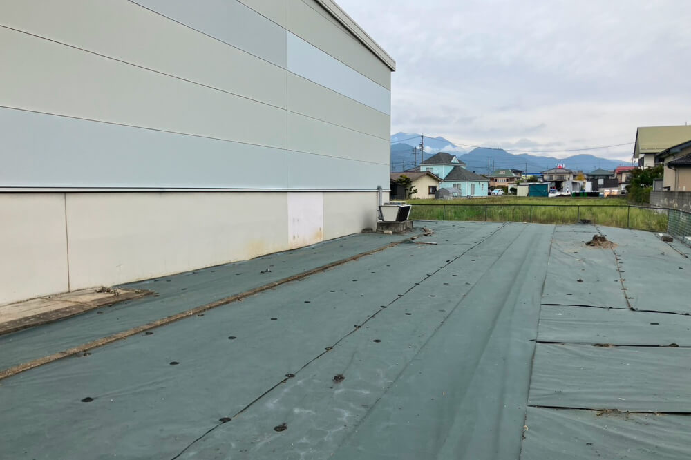 長野物流センター様 防草シート施工